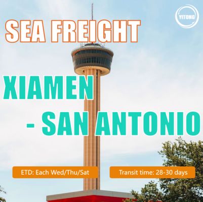 Sea Freight From Xiamen To San Antonio