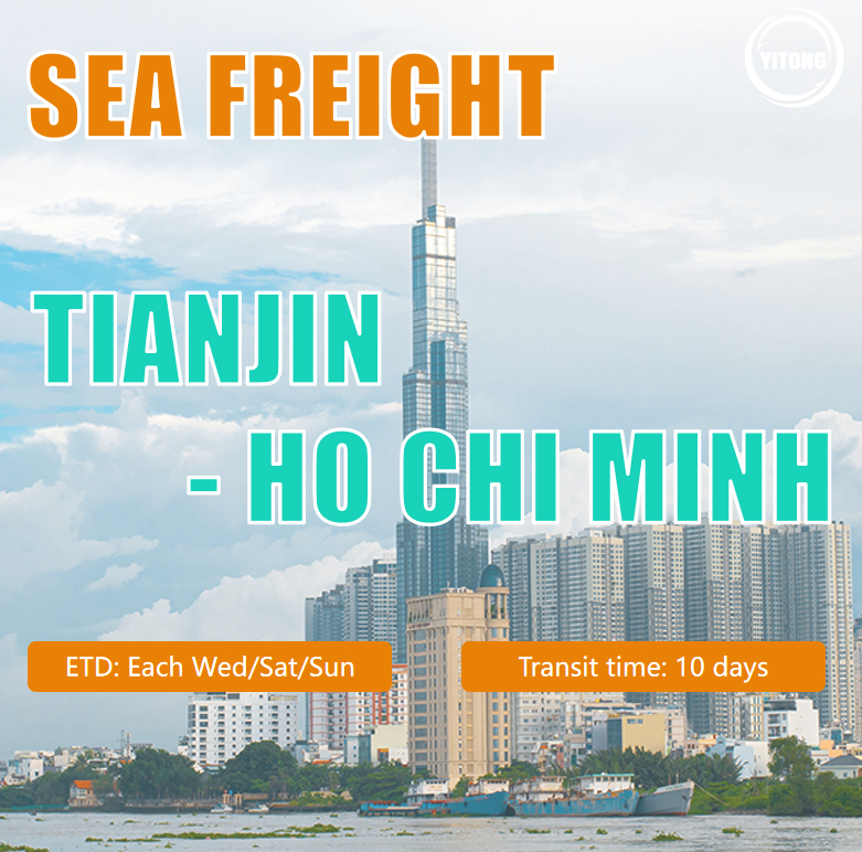 Ocean Freight Shipping From Tianjin To Ho Chi Minh
